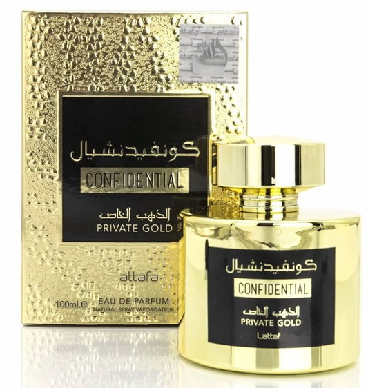 Confidential gold-Dubaï-eau de parfum 100 ml